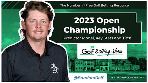 Open Championship Tips 2023, Steve Bamford's .